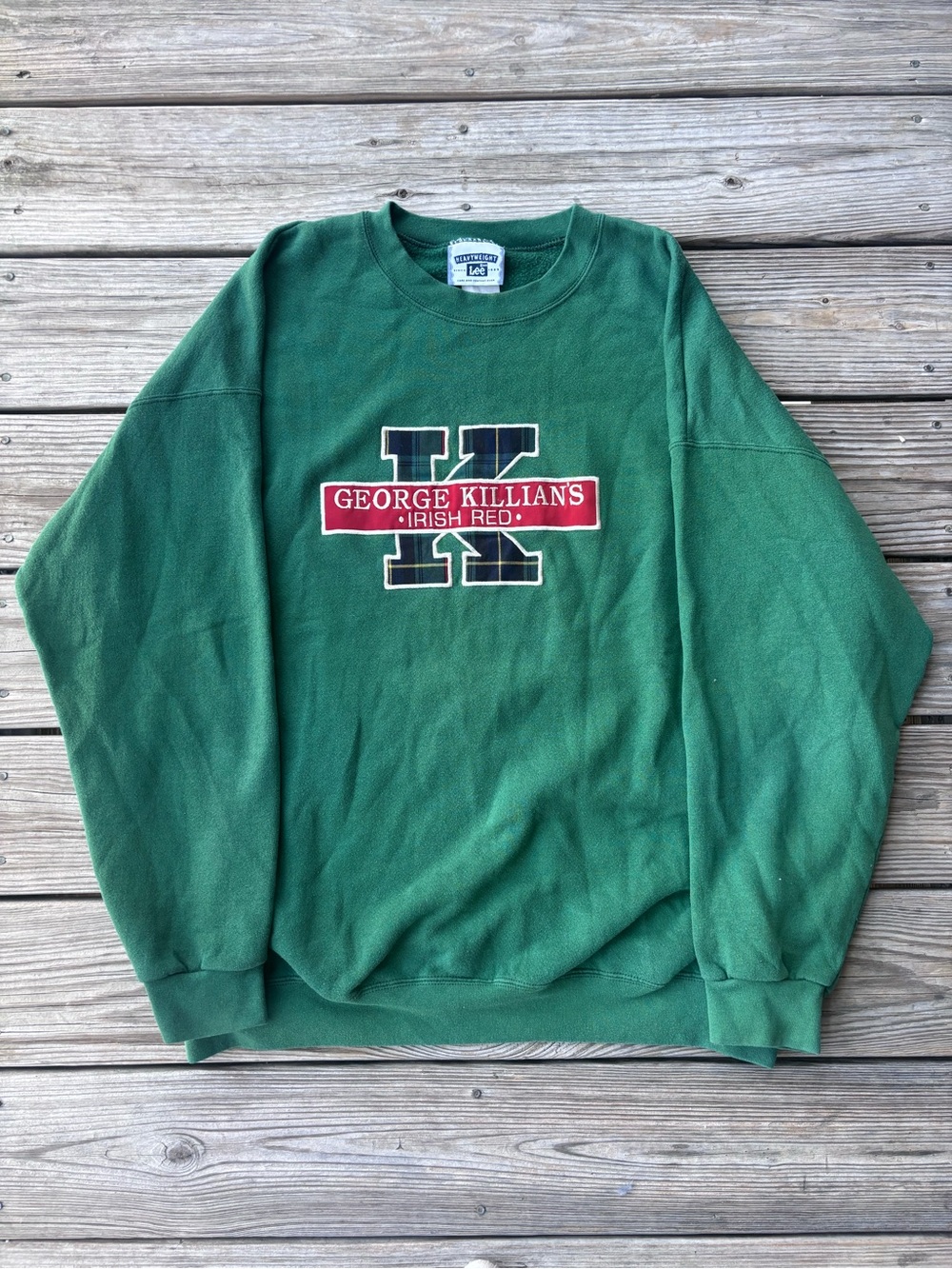 Vintage George Killian's Irish Red Green Crewneck Sweatshirt